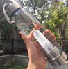 Natural Quartz Crystal Water Bottle