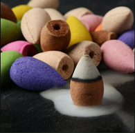 Mesmerizing Backflow Incense Cones (100 Assorted Pieces)
