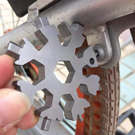 Snowflake Keychain Multi-Tool