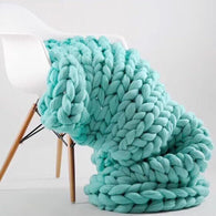 Handmade Chunky Knit Blanket