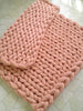 Handmade Chunky Knit Blanket