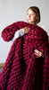 Handmade Chunky Knit Blanket