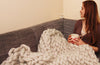 Handmade Chunky Knit Blanket