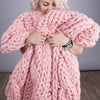 Handmade Chunky Knit Blanket
