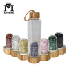 Natural Quartz Crystal Water Bottle